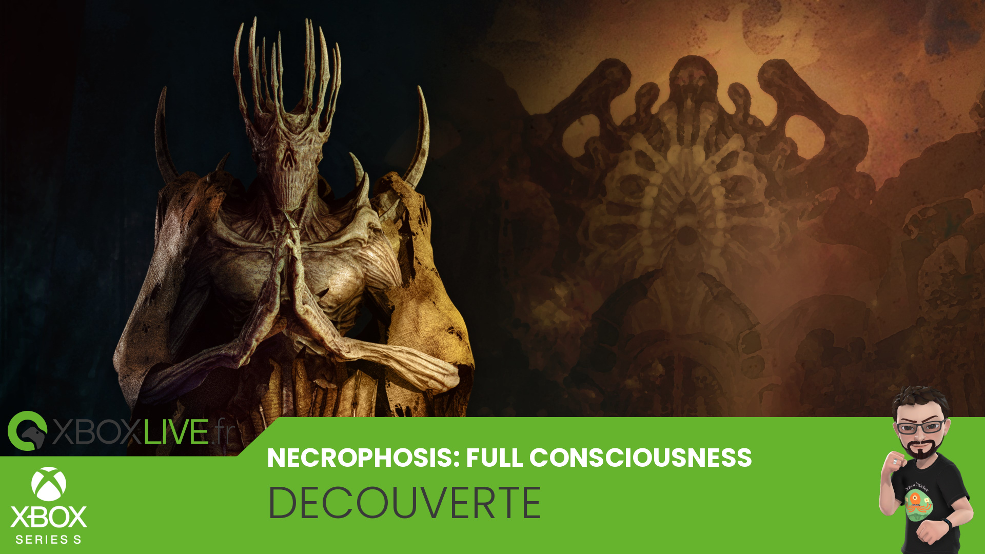 Vignette [DECOUVERTE] Necrophosis: Full Consciousness, plongée cauchemardesque en terre biomécanique