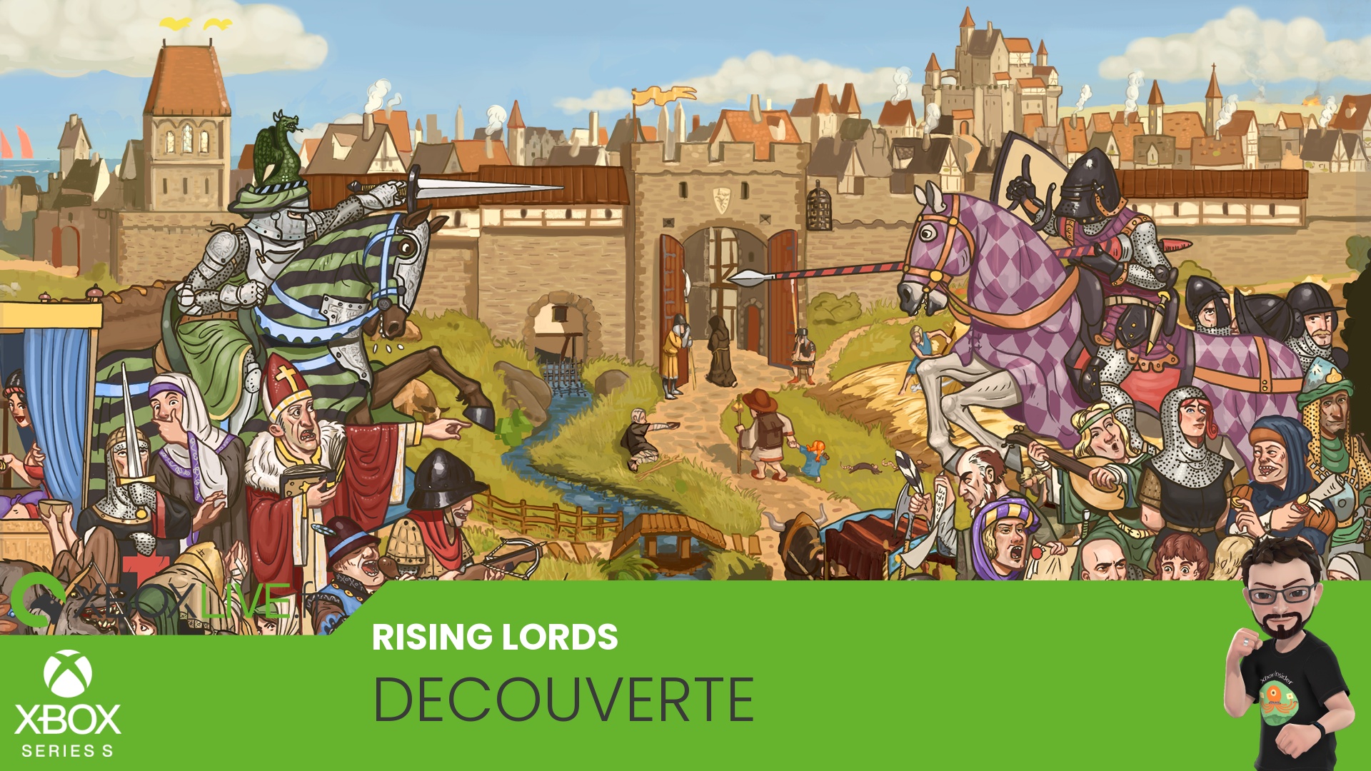 Vignette [DECOUVERTE] Rising Lords, quand l'histoire s'enlumine mais s'embourbe sur Xbox Series S