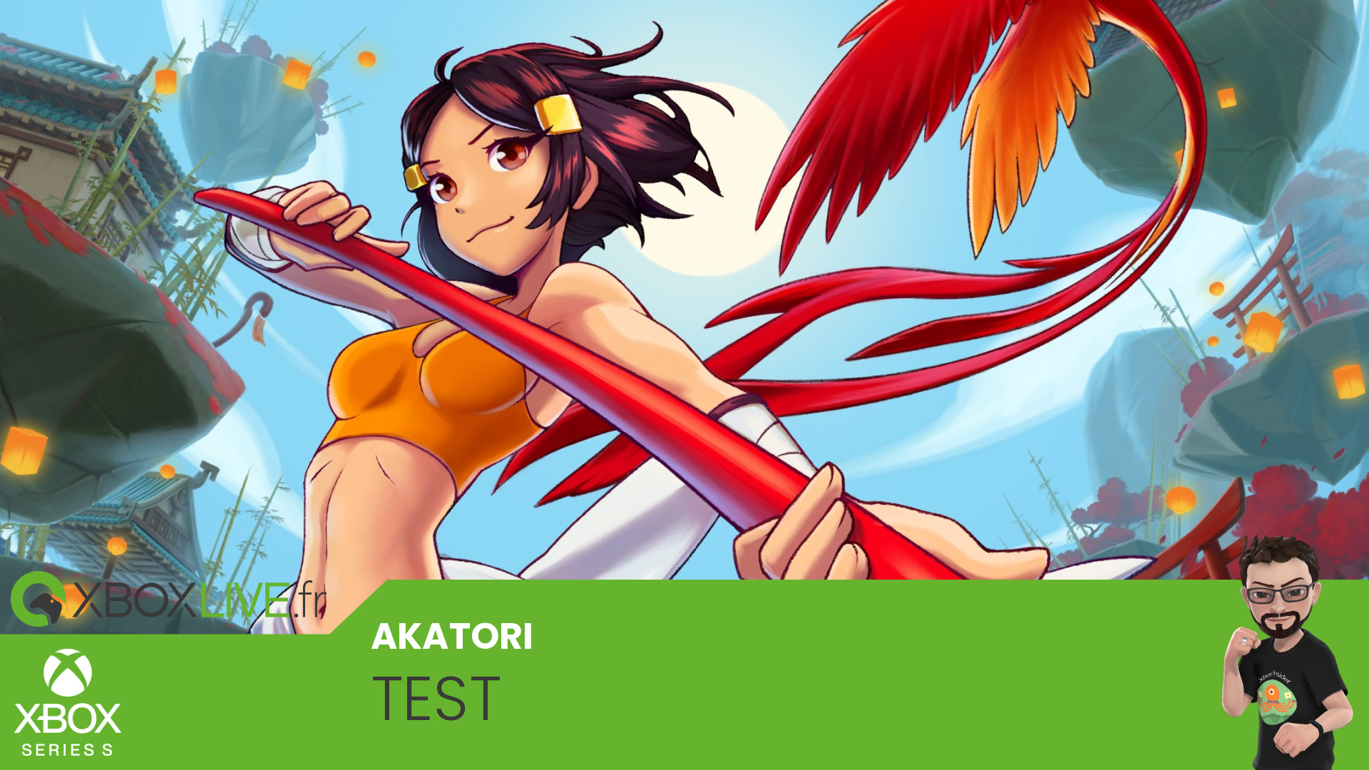 Vignette [TEST] Akatori, le voyage envoûtant au cœur d'un metroidvania flamboyant