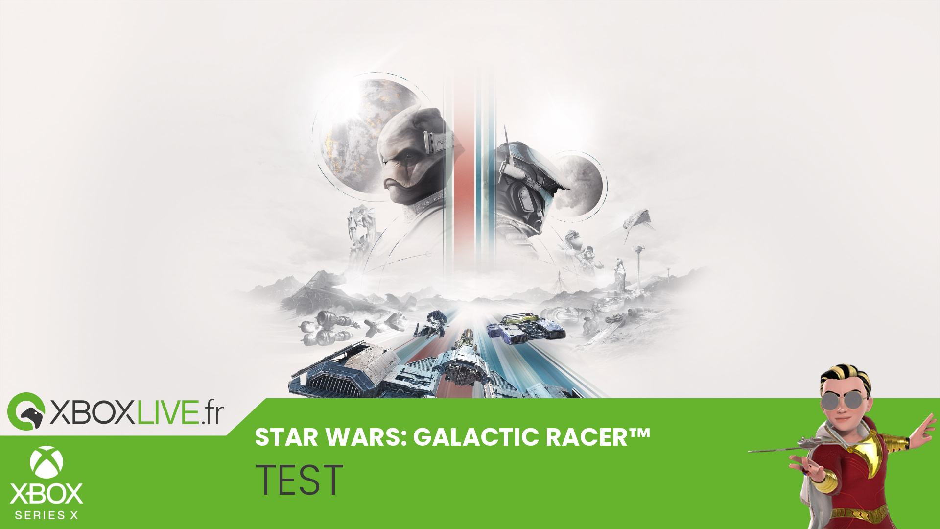 Vignette [TEST] STAR WARS: Galactic Racer, l'héritier spirituel de la course de podracing