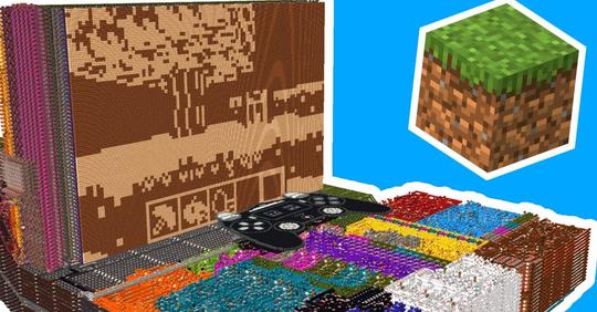 Minecraft permet tout de même des choses incroyables … Un créateur a